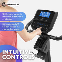 Horizon Fitness 5.0U Upright Bike Black