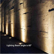 4PCS Underground Light LED 110V Landscape Lights, IP67 Waterproof, Path Light, Underground Light LED, Landscape In-ground Well Lights, Decorative Spotlight, Buried Lights ( Color : Warm White , Size :