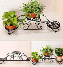 ZOCWJK Plant standFlower Stand, European Iron Flower Stand, Multi-Tier Balcony, Living Room, Flower Pot Frame/R Plant Shelves,
