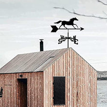 Weathervane Metal for roof garden yard Roofs Weathervane Iron Art Decor Creative Animal Wind Vane Direction Indicator Weather Vane For Outdoor Yard Lawns Gardens Backyards Sheds Ornament Measuring T