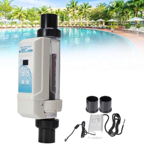 Saltwater Chlorinator, Automatic Self Cleaning Salt Chlorinator 20g/h