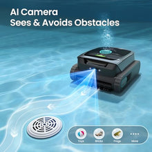 AIPER Scuba V3 AI Vision Cordless Robotic Pool Cleaner, Grey