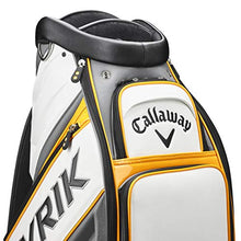 Callaway Men's Golf 2020 Mavrik Staff Bag - Black/White/Orange