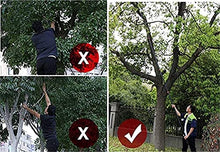 Telescopic Pole Saw High Stick Saw High Branch Shear, Pruning Saws For Trees And Shrubs 3.6-7.2M, Easy To Installation Cut And To Use (Color : 24ft/7.2m) (Color : 24ft/7.2m)