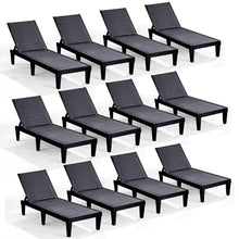 Nestl Lounge Chair Outdoor, Tanning Chair, Chaise Lounge Outdoor Set of 12