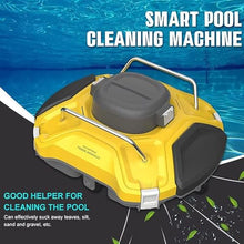 KANGJIEM Cordless Automatic Pool Cleaner, Robotic Pool Cleaner, Lasts 110 Mins, for Pool Surface up to 730Sq Ft, Pool Vacuum for Above Ground Pools Powerful Suction