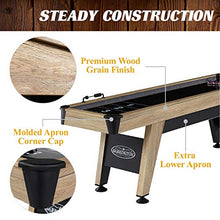 Barrington Billiards 9ft Wentworth Shuffleboard Table with Black Playfield