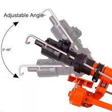 sunbiaouk Turbine Spray Gun, Agricultural Irrigation Rocker arm Sprinkler Head, Automatic Irrigation Equipment, Adjustable 0-360 Degree Coverage Pattern, Gardening Watering System Sprinklers