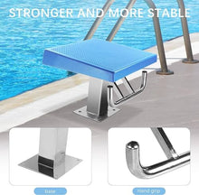 ZXSYYDS Professional Diving Boards Platform,304 Stainless Steel Diving Board with Anti-Slip Countertop,15° Inclined Professional Diving Platform for Pools Stadium Competition
