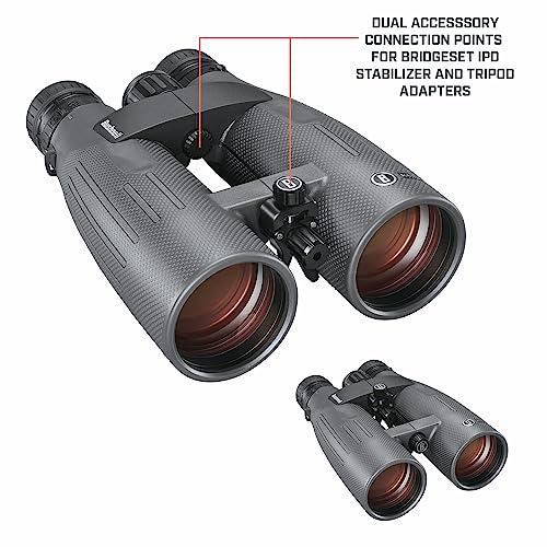 Bushnell Match Pro ED 15x56 Binoculars with MRAD Reticle Grey