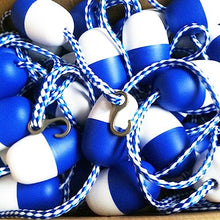 TUOYIBO Swimming Pool Safety Divider Ro and Float Line, White Blue Ro Float Buoy Kit/Pools Watershed to Divide Deep Water & Contest, with Hooks Hardware