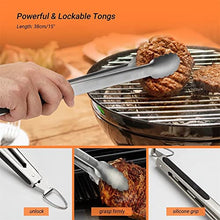 TEOYETTSF Stainless Steel BBQ Tool Set Spatula Fork Pliers Brush Skewer BBQ BBQ Utensils Camping Outdoor Cooking Tool Set