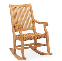 WholesaleTeak Grade A Teak Wood Outdoor Patio Giva Rocker/Rocking Arm Chair (Cushion not Included) #WHRKGV