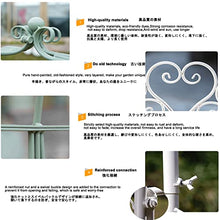 Garden Arch with Seating, 2.28m High X 1.18m Wide Arbor Trellis Arbour Archway, for Climbing Plants Roses Vines Support Rack, Pergola Outdoor Garden Lawn Backyard