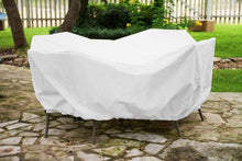 KoverRoos Weathermax 11462 Supersize High Back Dining Set Cover, 140 by 80 by 36-Inch, White