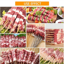 SDVantage BBQ Skewer Meat Maker Meat Skewer Tool Kebab Making Box, Kebab Maker Grill, Reusable BBQ Meat Skewer Maker Box for Barbecue Skewer, Outdoor Picnic Camping