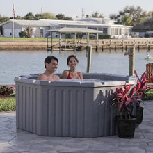 Aqualife by Strong Spas Invi Hot Tub 5-Person w/ Spa Cover & LED Lights Gray Granite