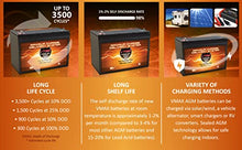 Qty (4) SLR100 Vmaxtanks AGM 100ah EA 400AH Total Solar Wind Power Backup AGM 12V VMAX Battery