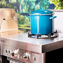 Charbroil Medallion Series Modular Outdoor Kitchen Dual Fuel Convective 2-Burner Gas Stove Top, Stainless Steel - 463246218