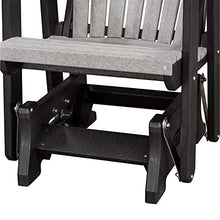 American Furniture Classics Double Center Table Glider Light Gray