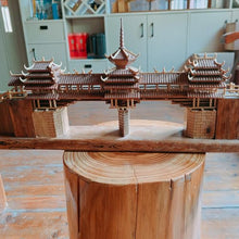 Okjew Handcrafted Wood Wind and Rain Bridge Model