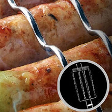 OEKFVCHVZ Barbecue Clip Outdoor Accessories with Handle Camping Mesh Clamp
