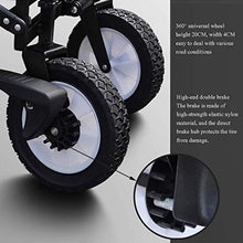 Garden Carts Garden Cart Heavy Duty Foldable Pull Wagon Beach Wagon 4-Wheel Folding Trolley - Portable Garden and DIY Cart