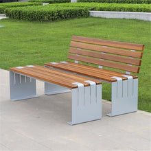 YXIANG56Q Buffet Sideboards Dark Brown Outdoor Bench Park Lounge Double with Backrest for Dining Room(Large)