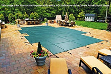 Loop-Loc 12' x 24' Rectangle Super Mesh Pool Safety Cover Blue