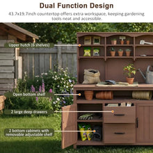 FunMay Patio Furniture 45.3" (with Assembly Video) Topmax Large Fir Wood