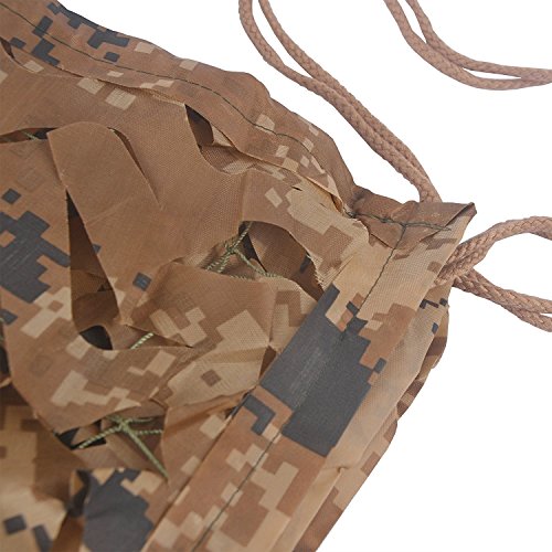 WarmHeartting Camouflage Net Digital Desert for Photography Background & Hunting Blinds