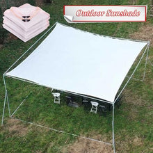 Sun Shade Cloth With Grommets, Outdoor Garden Shade Netting Shade Sail 55% Shade Mesh Tarp,white Shade Cover1x2.0m 2x2.0m 2x5.0m 2x8.0m 3x5.0m 4X6.0m Sunblock Shade Cloth(6x12.0m(19.7x39.4ft))