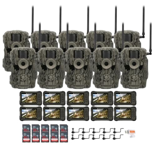 Stealth Cam 36MP Fusion Max Cellular Trail Camera Bundle with 10x Accessories
