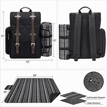 WJJDLLNP 2-person Picnic Bag Outdoor Large Fresh-keeping Thermal Insulation Freezer Waterproof Large-capacity Backpack