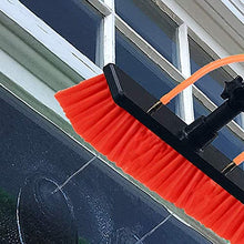 Extendable Brush Pool Brushes Telescopic Brush Deck Brush Window Cleaning Pole Water Fed Telescopic Brus Extendable Cleaner Conservatory Roof House Siding,11M/36FT