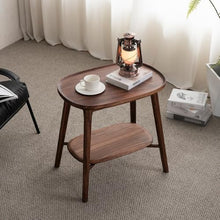 Couch End Table Wooden Tea Leisure Sofa Side Table Living Room Chinese Style Corner Table Corner Tables for Living Room