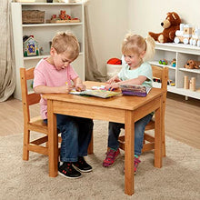 Melissa & Doug Wooden Toy Table and Chairs Set Multi Color