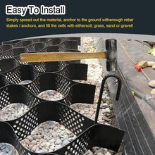 LWJQRSP 5.1cm Gravel Grid Stabilizer – Paver Grate for Driveways & Patios – Recement from 0.9m to 9.1m, Permeable Pavers for Enhanced Durabili