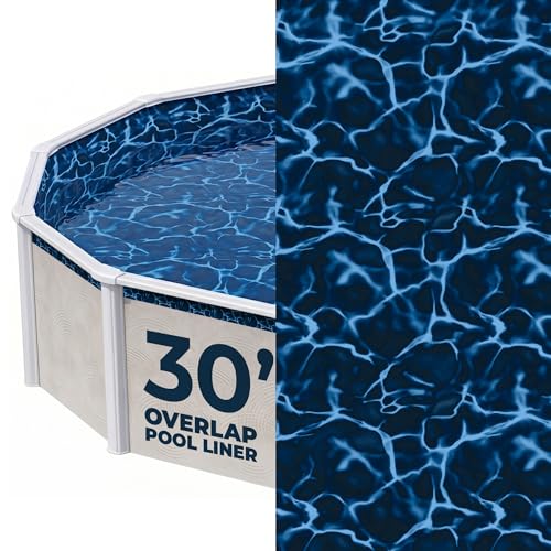 Blue Wave Evening Bay 30 ft Round Pool Liner for Above Ground Pools
