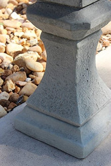 webstatue Garden Pagoda Concrete Japanese Stone Lantern,Oriental, Asian 3-piece Outdoor Garden Statue Sale 26" Tall Made in USA