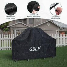 GDLF Outdoor Grill Table for XL Big Green Egg, Metal Grill Cart