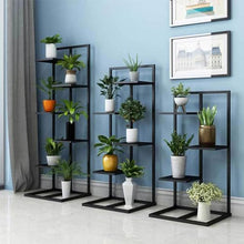 Pack Of Three Plant Stand Indoor Outdoor Large Multiple Flower Pot Holder Rack 3/4/5 Tier Corner Tiered Plant Shelf Metal Flower Pot Display Rack Multiple Plants Storage Shelf For Garden Balcon