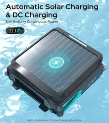 WYBOT F1 Pool Skimmer Robot with App Remote Control（Blackgreen）