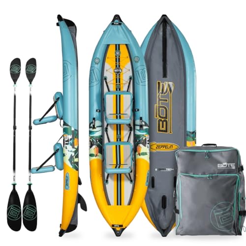 BOTE Zeppelin Aero 12 FT Inflatable Kayak Package Native Paradise