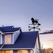 Metal Wind Vane Retro Stainless Steel Weathervane Weathercock Wind Direction Indicator Measuring Tools for Outdoor Roof Garden Outdoor Yard Decoration C 35X50CM (C 35X50CM) (A 35X50CM)