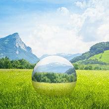 VRFTGHYJU Mirror Finish Gazing Ball - Hollow Reflective Garden Ornament Sphere, Indoor Outdoor Decorative Garden Ball for Home & Yard Decorations(51mm*3)