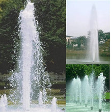 HIONJIN 1" 1.5" 2" Straight Sprayer Pond Music Brass Fountain Nozzles for Garden Sprinkler Irrigation System(DN40)
