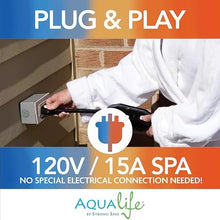 Hot Tub Bundle, Inland Hot Tub, Side Steps, Extra Filter, Six Person Spa, Insulated Cover Included, Aqualife by Strong Spas