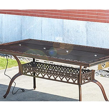 Barbecue Table Outdoor Barbecue Table Courtyard Garden Terrace Cast Aluminum Leisure Furniture Household Smokeless Barbecue Table Grill Table(150x90x73cm)