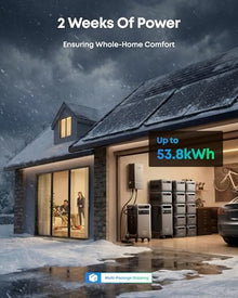 Anker SOLIX F3800 Plus Portable Power Station and 240V Generator Adapter